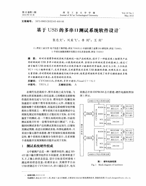 基于USB的多串口测试系统软件设计