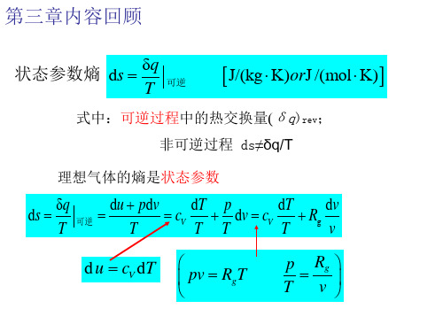 热力学第04章  气体和蒸汽的基本热力过程