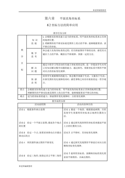 6.2 坐标方法的简单应用