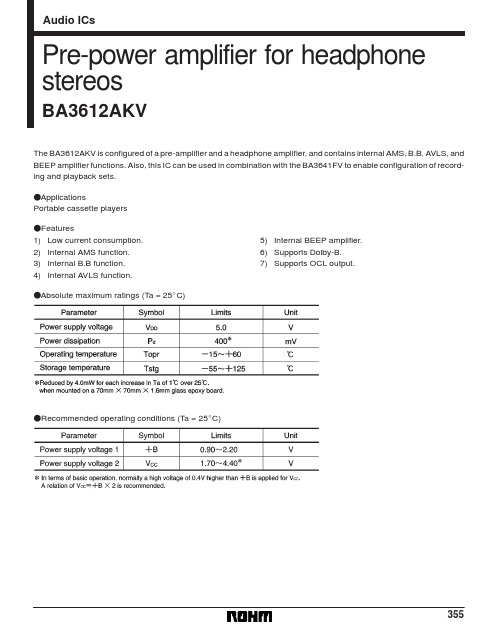 BA3612AKV资料