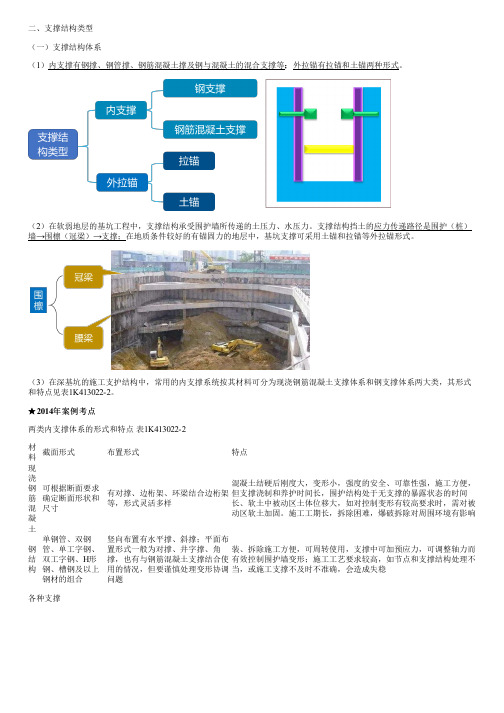 039一级市政实务讲义-明挖基坑施工(五)