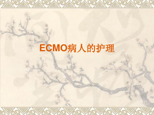 ECMO病人的护理ppt(完整版)