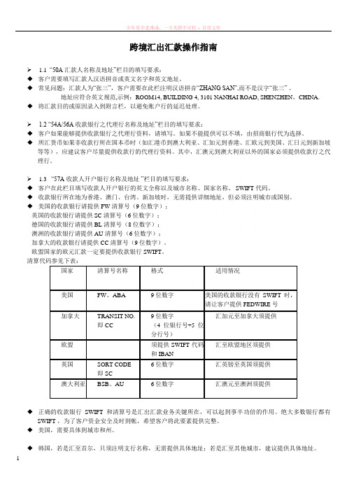 跨境汇出汇款操作指南 (2)