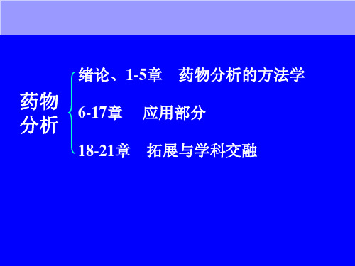 第六章芳酸类非甾体抗炎药物的分析wydps