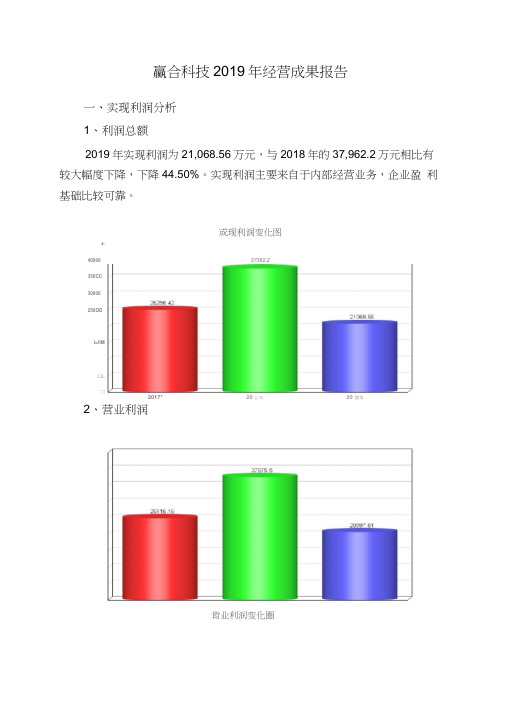 赢合科技2019年经营成果报告