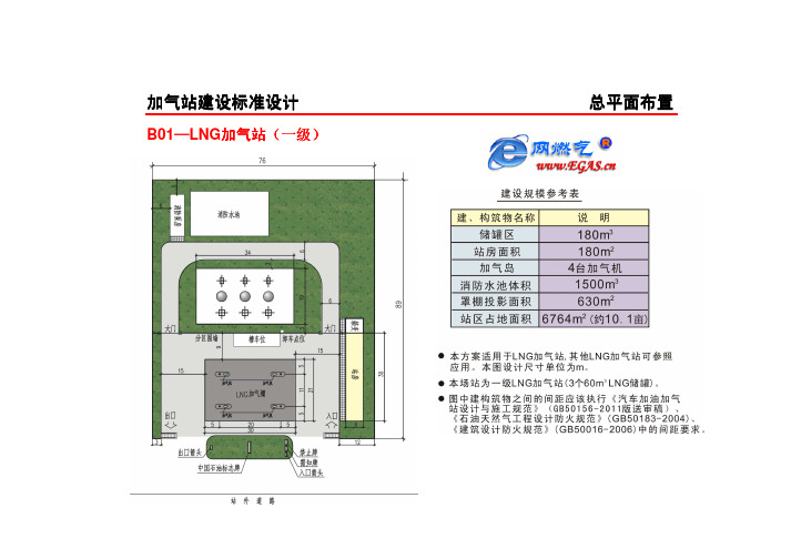 LNG加气站标准设计规范