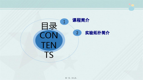 计算机网络技术《01-课程简介及实验拓扑简介》