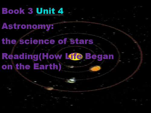 人教高中英语必修3Unit4reading(共35张PPT)