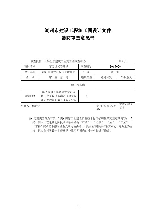 东方世贸彩虹城(1-3)#、(5-12)#楼消防  暖