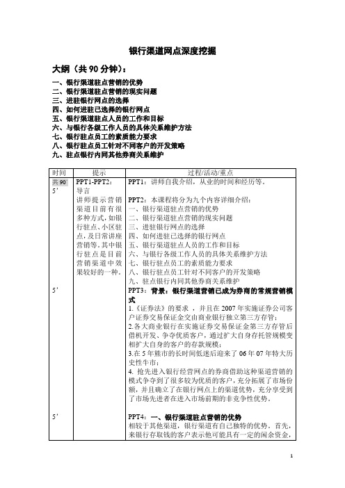 10.2银行渠道营销