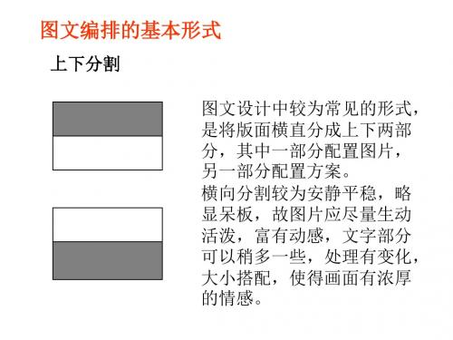 PS编排设计的基本形式-PPT精品文档