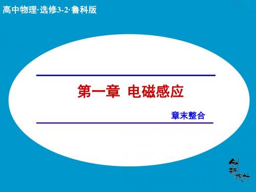 《创新设计》2014-2015学年高中物理鲁科版选修3-2第1章章末整合