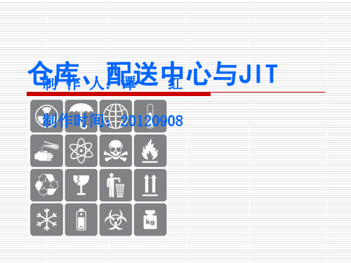 仓库配送中心及JIT管理培训教材(PPT 46页)