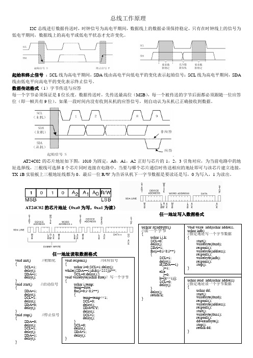 AT24C02操作方法及程序(含时序图)