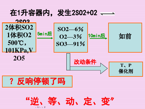 【化学】化学平衡的移动ppt课件