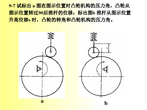 《机械原理》习题答案-CH09