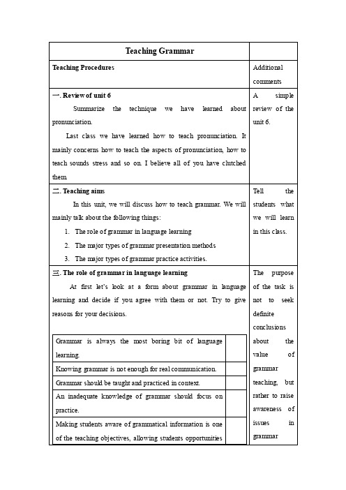 英语教学法教程第二版unit7