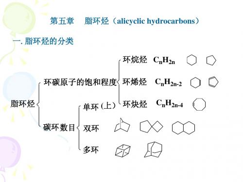 5 脂环烃