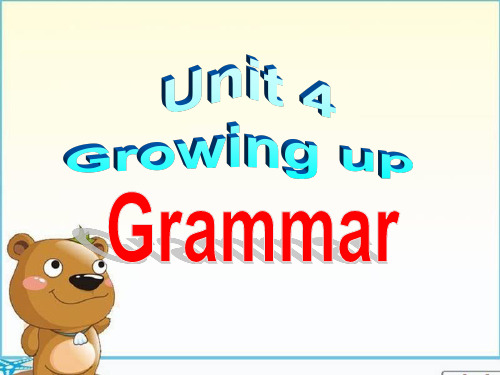 Unit4Grammar课件牛津译林版英语九年级上册