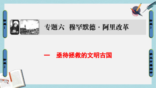 高中历史专题6穆罕默德