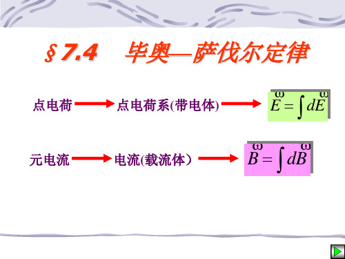 7-4毕奥-萨伐尔定律