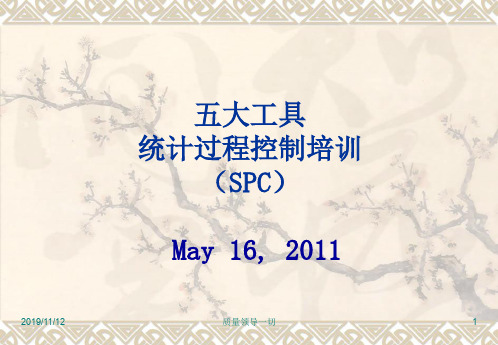 TS16949五大工具:SPC