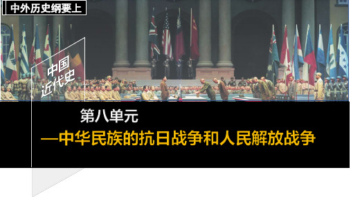 高一历史部编版中外历史纲要上课件第24课全民族浴血奋战与抗日战争的胜利