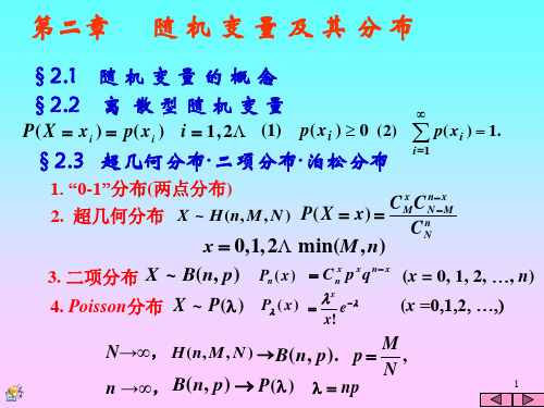 概率论第二章习题讲解