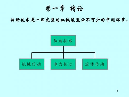 石油大学机液压传动课件