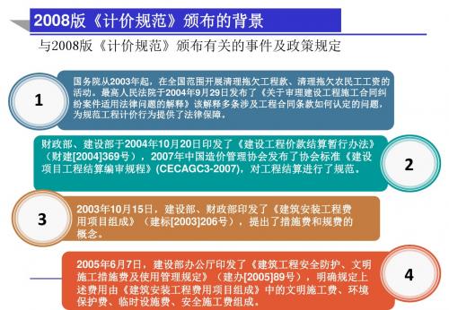 工程量清单计价规则