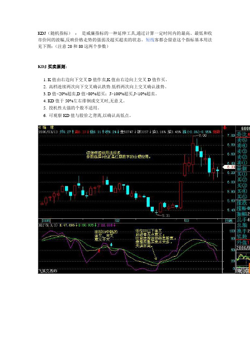 KDJ指标 技术分析 图文详解