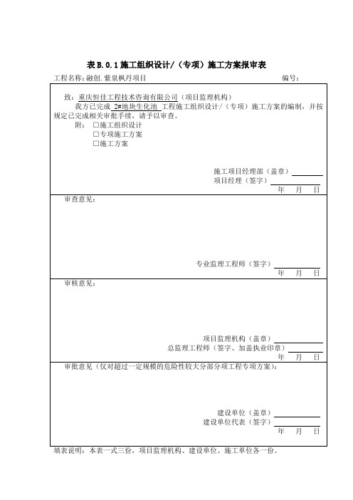 GB50319-2013_建设工程监理规范中用表