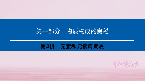 【化学课件】中考化学总复习第1部分物质构成的奥秘课件(3份)(2)