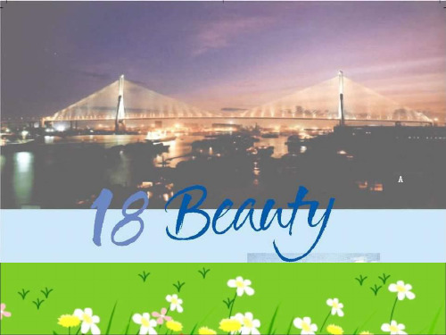 高二英语What Is Beauty课件