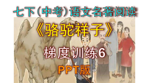 七下(中考)语文名著阅读《骆驼祥子》梯度训练6 PPT版