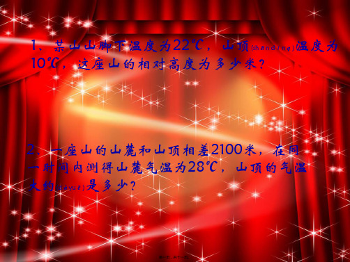 七年级地理上册《世界的主要气候类型》课件