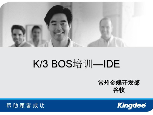 金蝶K3 BOS培训—IDE