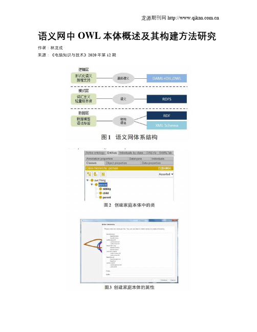 语义网中OWL本体概述及其构建方法研究