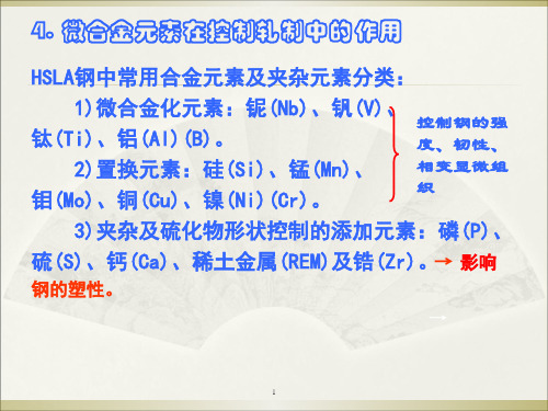 材料加工组织性能控制(第四章)