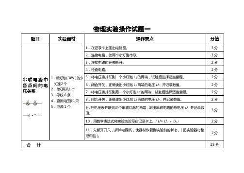 2013年理化生加试试题.