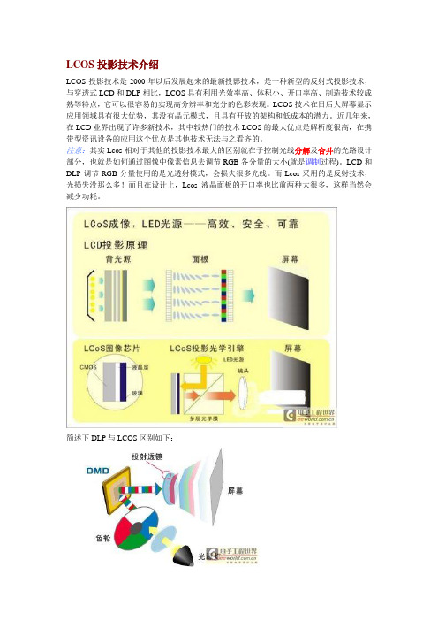 Lcos投影原理-精华