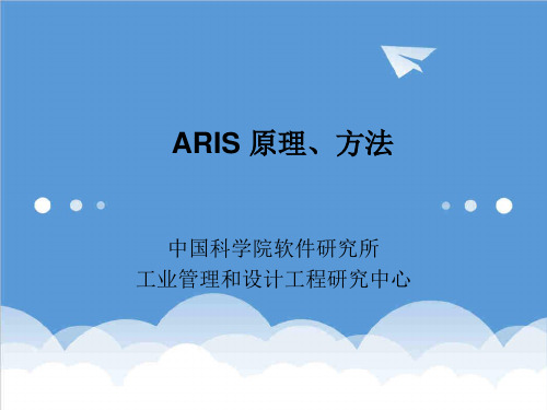 企业培训-ARIS原理及方法培训 精品