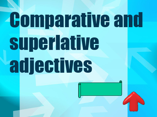 comparative and superlative adjectives