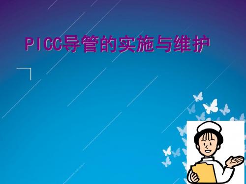 PICC实施与维护ppt课件