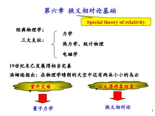 基础物理狭义相对论基础