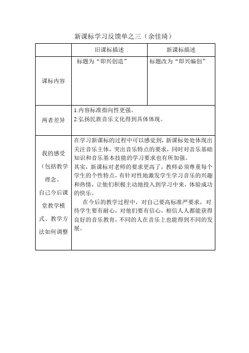 新课标学习反馈单之一蒋滢