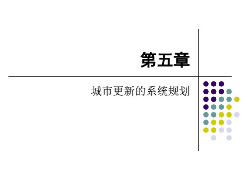 城市更新第5章