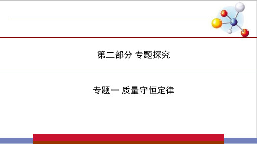 河南省中考专题训练质量守恒定律精品课件