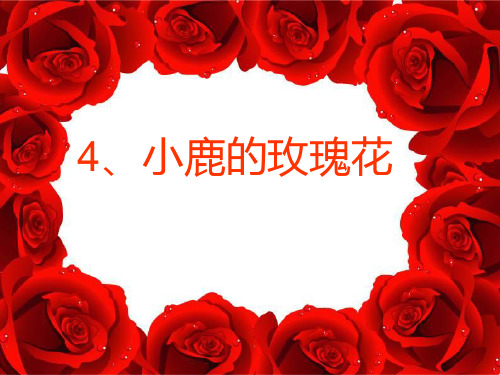 4、小鹿的玫瑰花