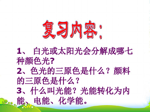 新苏科版八年级物理上册第三章第二节人眼看不见的光(课件) (34张)